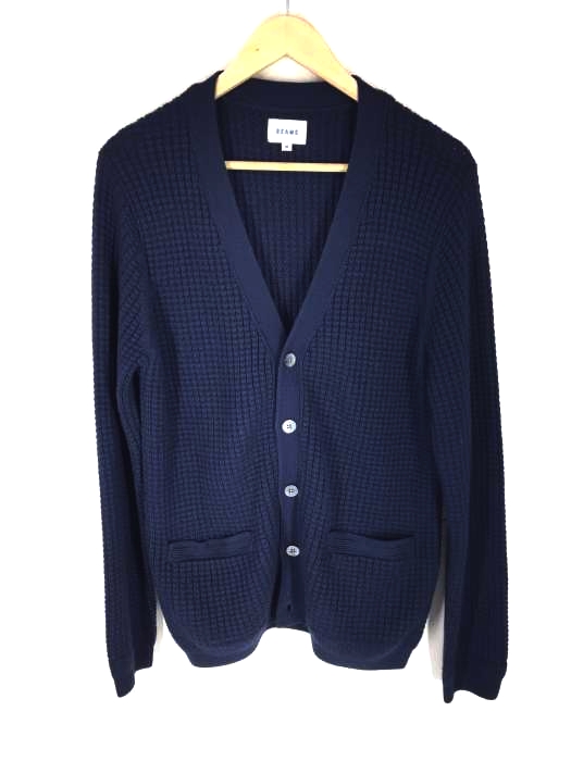 BEAMS(ビームス) ワッフルカーディガン メンズ トップス