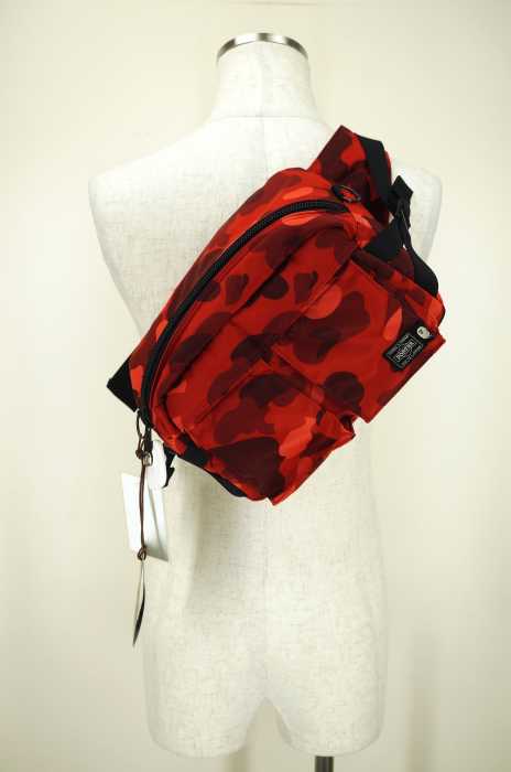 PORTER×A BATHING APE （ポーター×アベイシングエイプ） エイプカモボディバック メンズ バッグ