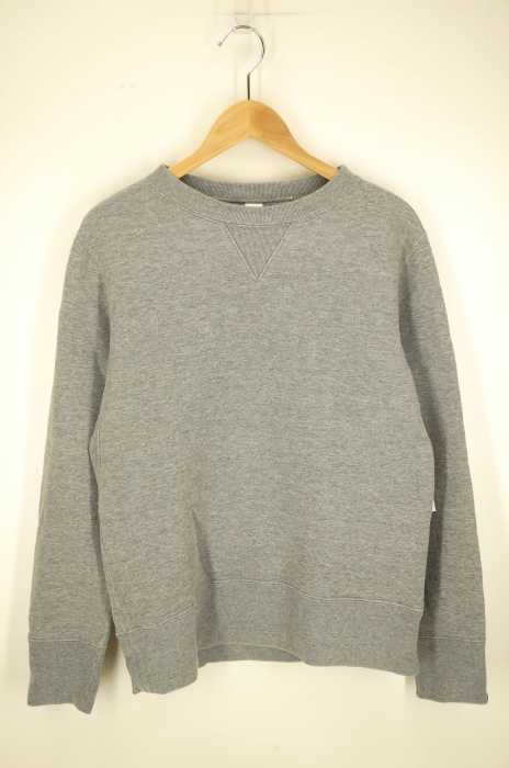 LOOPWHEELER×BEAMS PLUS (ループウィラービームスプラス) クルーネックスウェットプルオーバー メンズ トップス