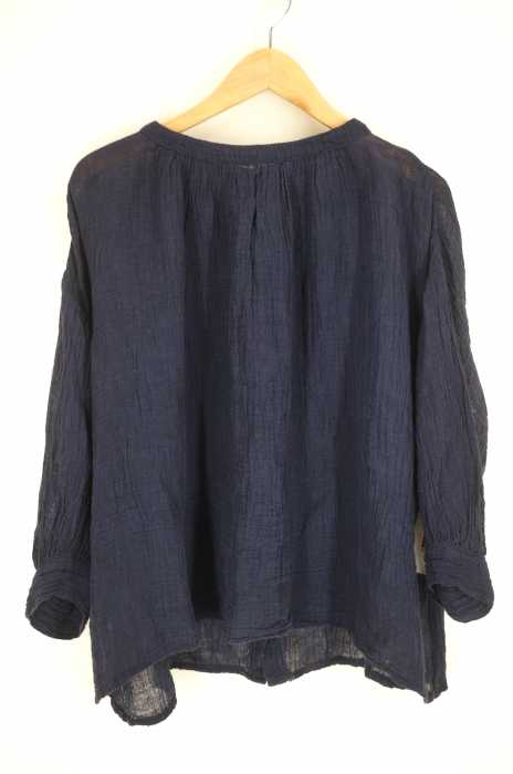 nest Robe （ネストローブ） リネンガーゼ2WAYプルオーバー レディース トップス