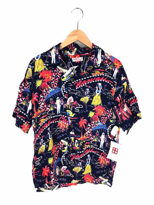 SUN SURF（サンサーフ） レーヨン半袖アロハシャツ メンズ トップス