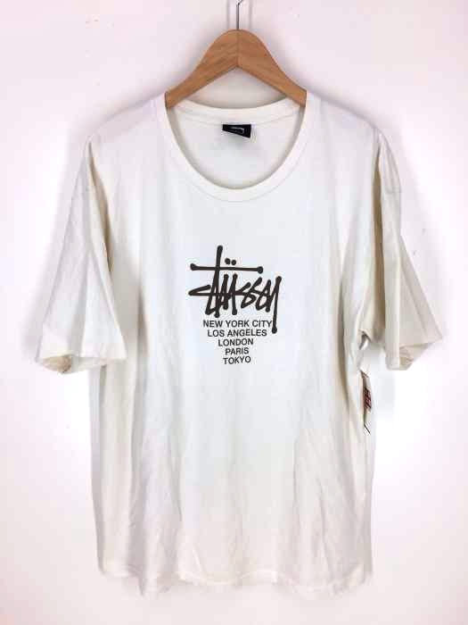 Stussy(ステューシー) ロゴプリント クルーネックTシャツ メンズ トップス