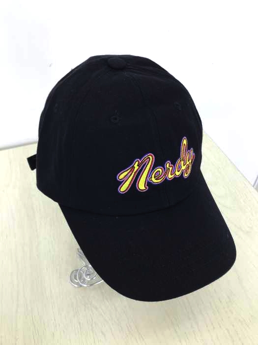 nerdy(ノルディー) Washe Multi Color Embroidery Ball Cap Black_S メンズ 帽子