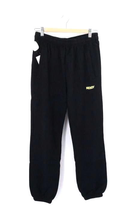 nerdy(ノルディー) NY SWEAT PANTS_BLACK_M メンズ パンツ