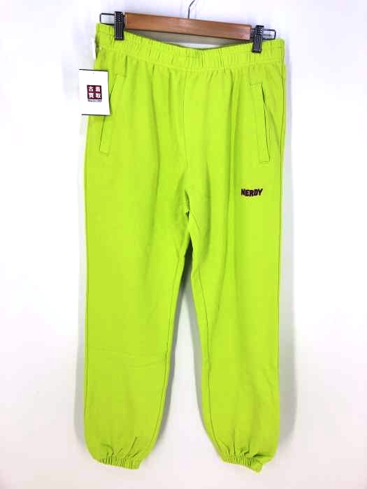 nerdy（ノルディー） NY SWEAT PANTS_GREEN_L メンズ パンツ