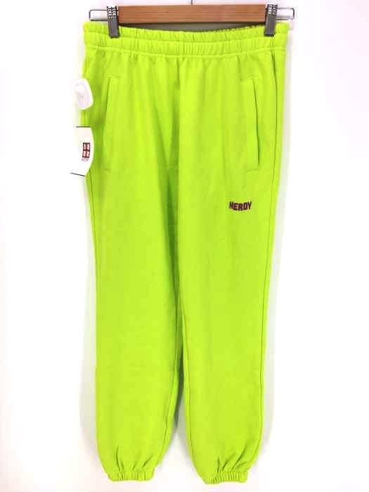 nerdy(ノルディー) NY SWEAT PANTS_GREEN_S メンズ パンツ
