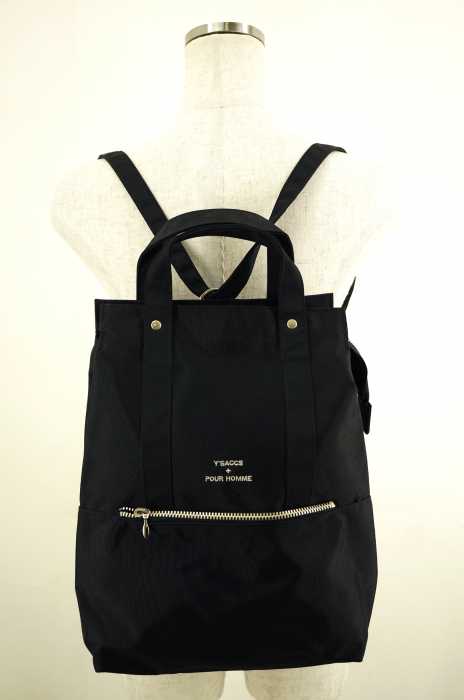 y'saccs + pour homme (イザック プールオム) 2way ショルダーバッグ レディース バッグ