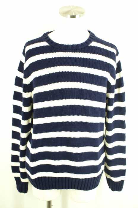 POLO GOLF RALPH LAUREN (ポロゴルフラルフローレン) ボーダーコットンニットトップス メンズ トップス
