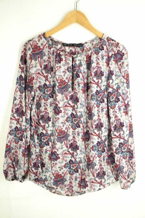 ZARA BASIC （ザラベーシック） フラワープリント レディース トップス