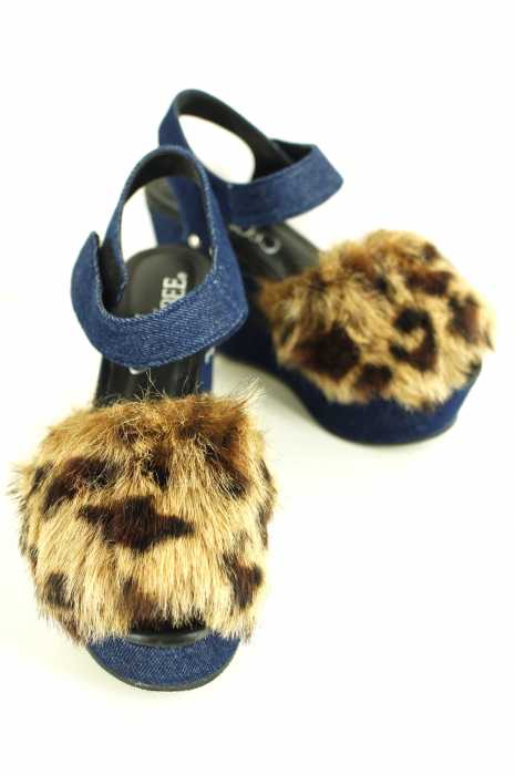 CECIL McBEE（セシルマクビー） デニムサンダル レディース シューズ
