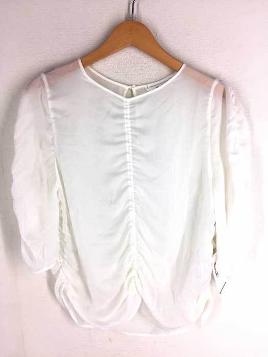 Whim Gazette （ウィムガゼット） COTTON CANDYシャーリングブラウス レディース トップス