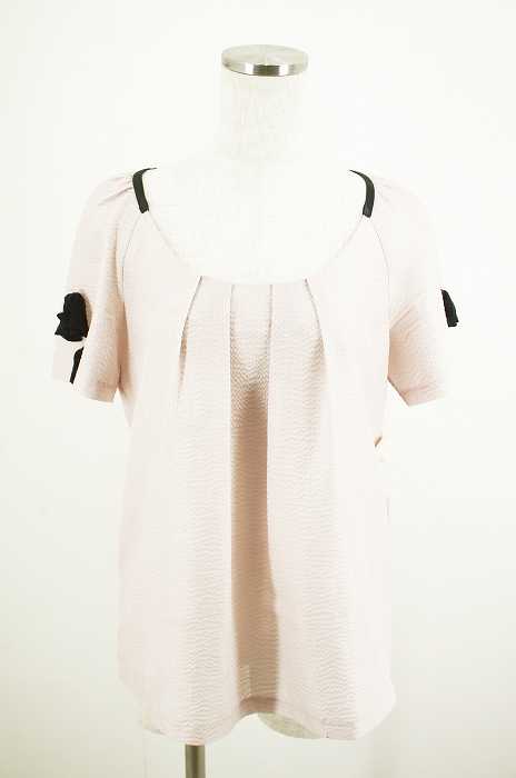Cynthia Rowley (シンシアローリー) リボン付き半袖トップス レディース トップス