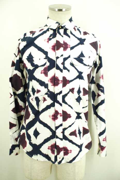 PAUL SMITH RED EAR (ポール・スミス) タイダイ柄ボタンシャツ メンズ トップス