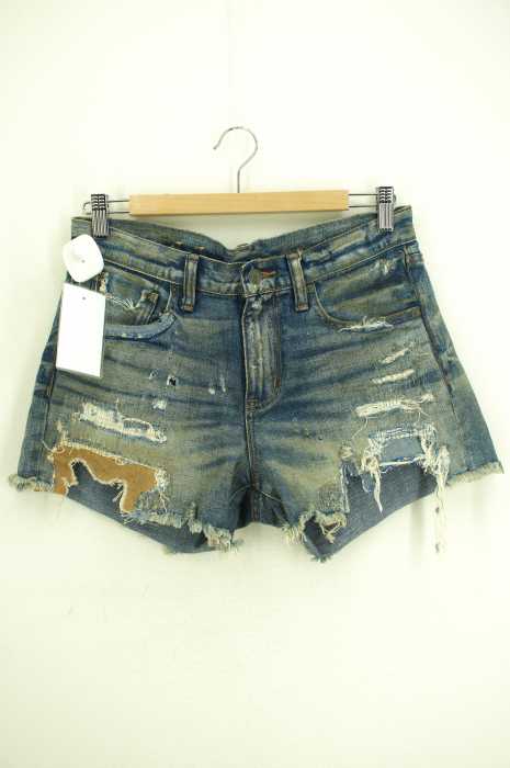 DENIM & SUPPLY RALPH LAUREN （デニムアンドサプライ ラルフローレン） kelaxed cut off ダメージ加工ショートパンツ レディース パンツ