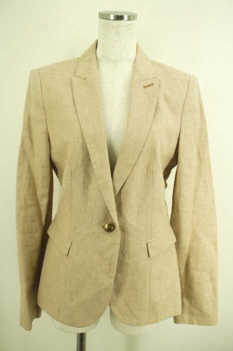 ZARA BASIC （ザラベーシック） リネン1Bジャケット レディース アウター