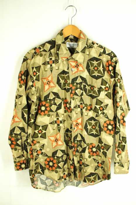 USED古着 (ユーズドフルギ) 総柄シャツ メンズ トップス