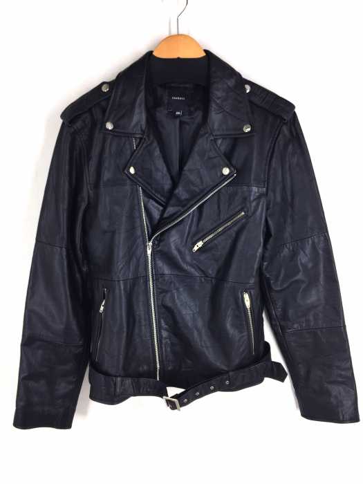 roshell（ロシェル） レザーダブルライダースジャケット メンズ