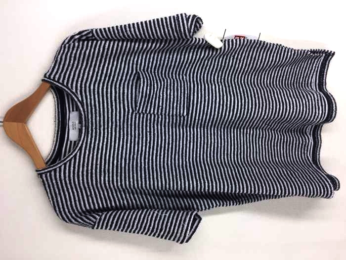 ROSSO URBAN RESEARCH（ロッソアーバンリサーチ） パイルビッグシルエットボーダーTシャツ メンズ トップス