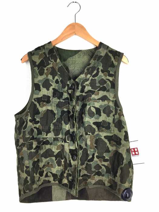 NIGEL CABOURN（ナイジェルケーボン） 20SS WORKWEAR VEST リネンリバーシブル メンズ トップス