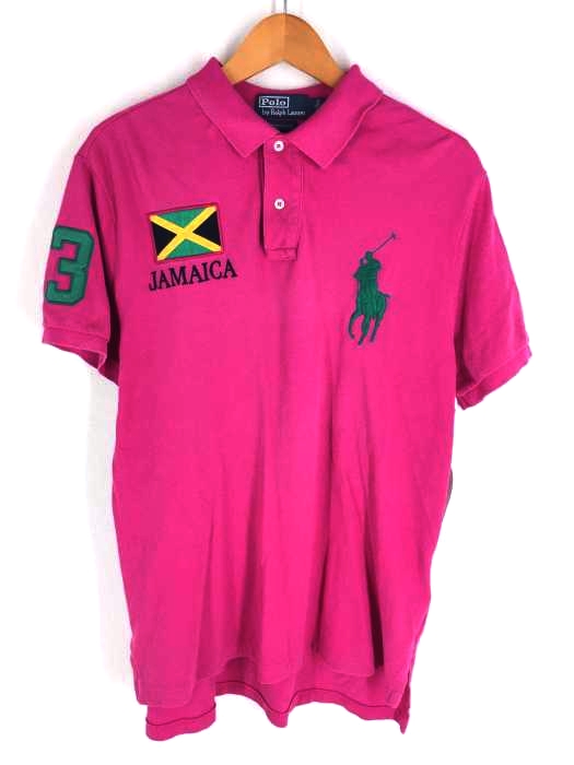 Polo by RALPH LAUREN(ポロバイラルフローレン) JAMAICA ビッグポニー刺繍 ポロシャツ メンズ トップス