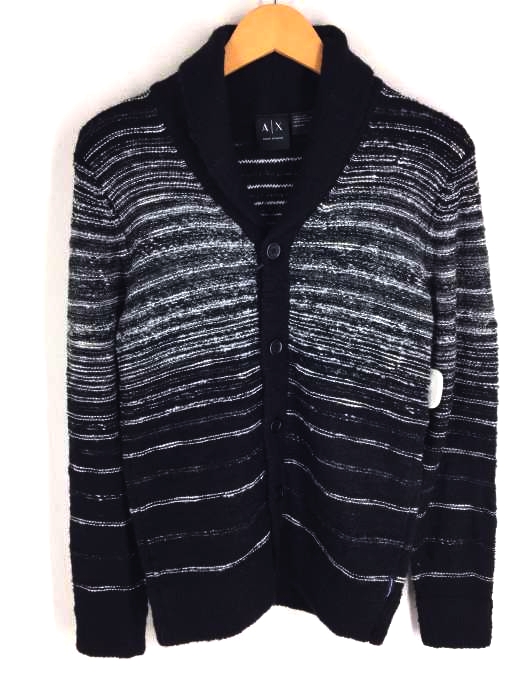 ARMANI EXCHANGE（アルマーニエクスチェンジ） グラデーションショールカラーカーディガン メンズ トップス