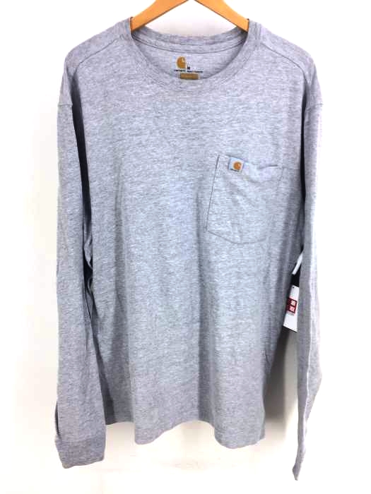 Carhartt（カーハート） バックプリントクルーネック長袖Tシャツ メンズ トップス