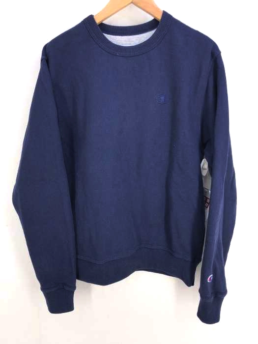 Champion（チャンピオン） ロゴ刺繍長袖トレーナー メンズ トップス