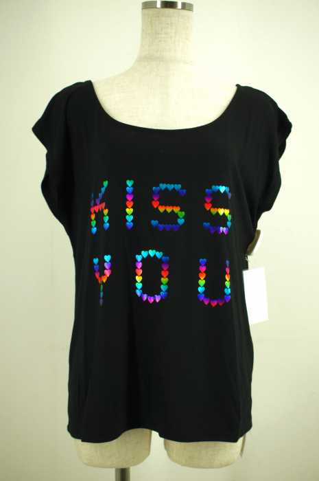 LIP SERVICE（リップサービス） KISS YOU　背中編み上げTシャツ レディース トップス