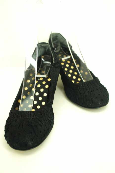 tsumori chisato walk （ツモリチサトウォーク） ドットヒールパンプス レディース シューズ