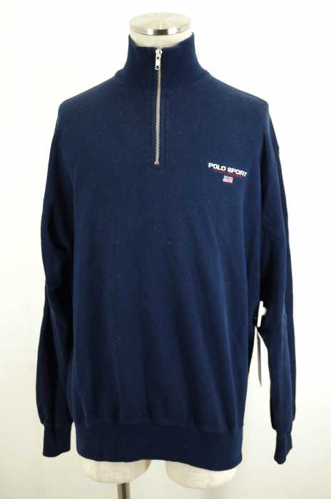 POLO SPORT RALPH LAUREN （ポロスポーツラルフローレン） ヘンリーネックジップスウエットトップス メンズ ファッション雑貨