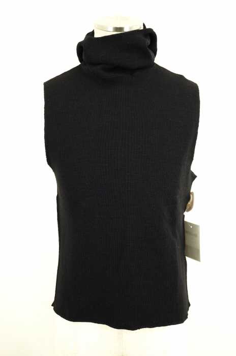 Engineered Garments エンジニアードガーメンツ ハイネックフーデットウールニットノースリーブプルオーバー メンズ トッ ブランド古着買取販売バズストア