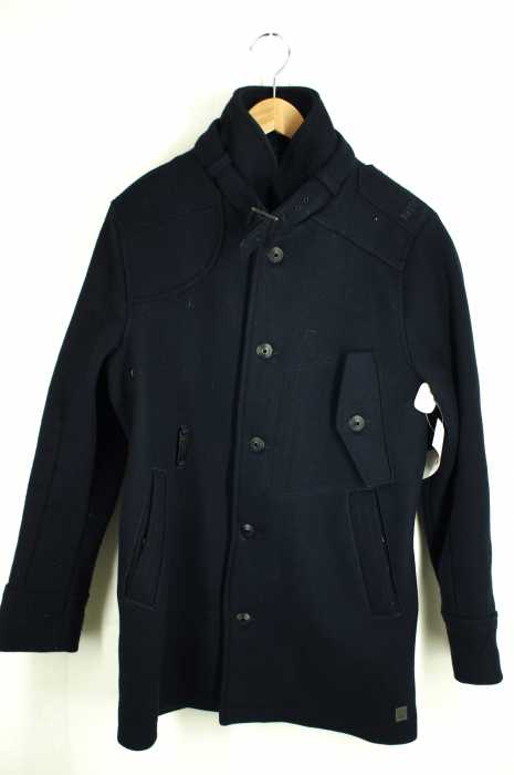 G-STAR RAW （ジースターロー） スタンドカラーウールコート メンズ アウター