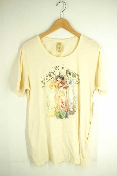 beautiful people （ビューティフルピープル） プリントTシャツ レディース トップス