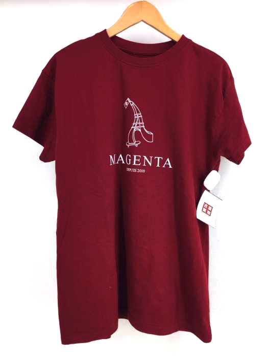 Magenta skateboards（マジェンタ スケートボード） 半袖クルーネックプリントTシャツ メンズ トップス
