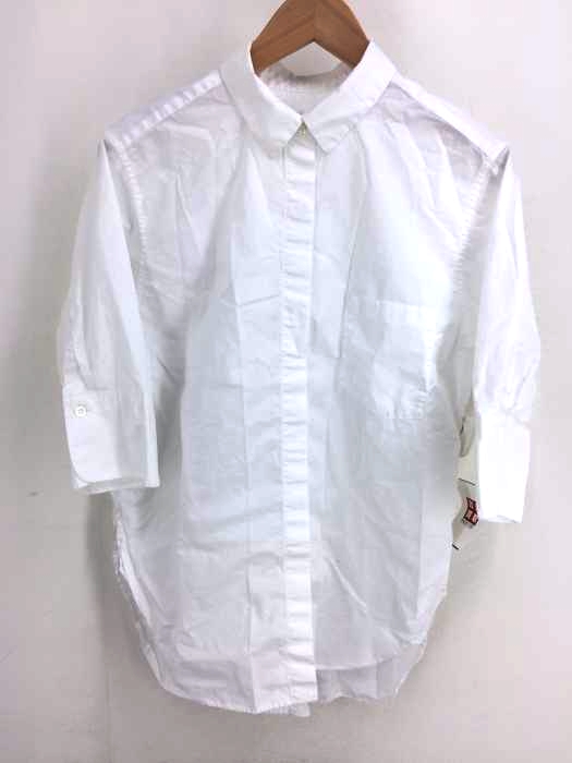 Simplicite(シンプリシテ) バックボタンデザインシャツ レディース トップス