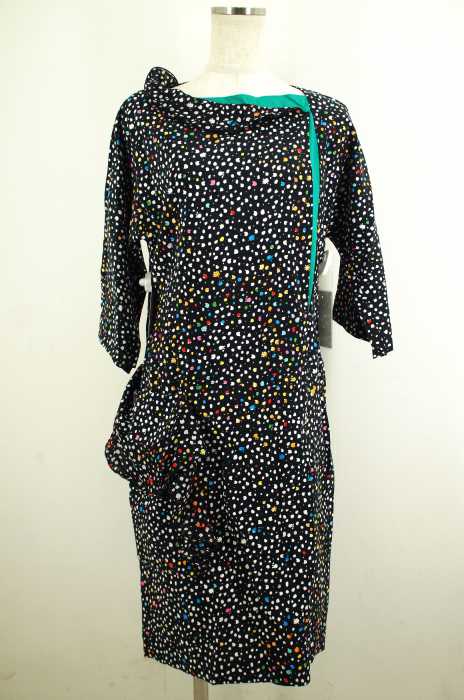 Tsumori Chisato ツモリチサト タイニーネコドットカラフルワンピース レディース ワンピース ブランド古着買取販売バズストア