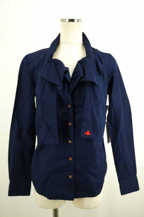 Vivienne Westwood RED LABEL （ヴィヴィアンウエストウッドレッドレーベル） 襟デザインボタンシャツ レディース トップス