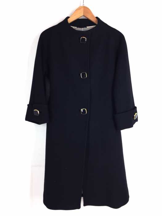 kate spade NEW YORK（ケイトスペードニューヨーク） ノーカラーウールロングコート レディース アウター