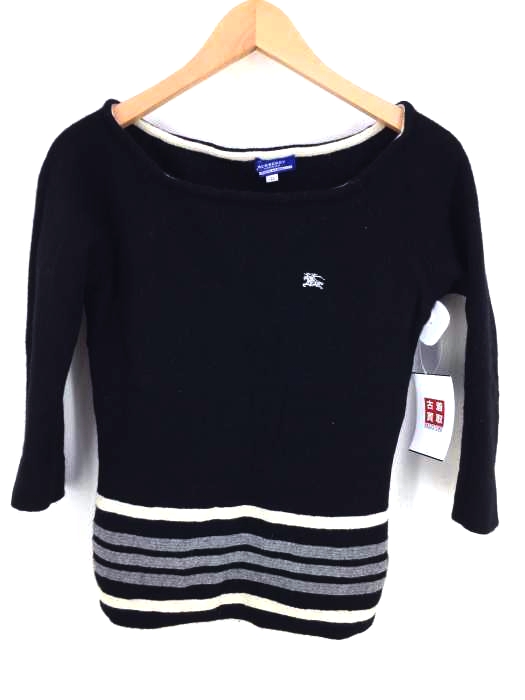 BURBERRY LONDON(バーバリーロンドン) ボートネックウールセーター レディース トップス