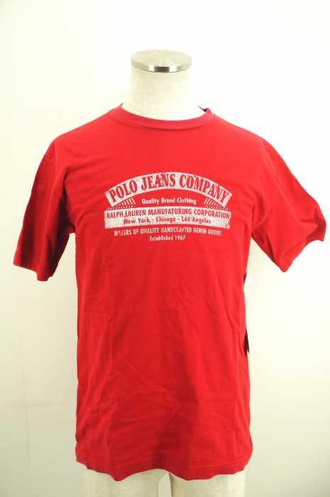 POLO JEANS COMPANY RALPH LAUREN （ポロジーンズカンパニーラルフローレン） ロゴプリントTシャツ メンズ トップス