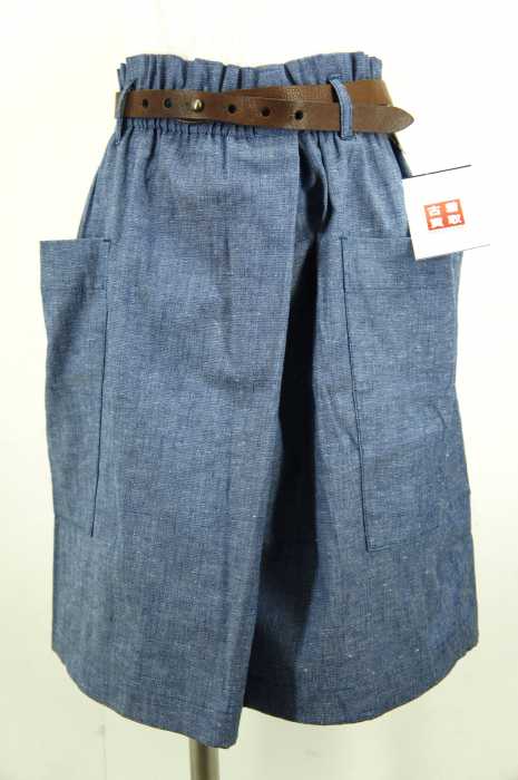 MACPHEE （マカフィー） ベルト付ネップスカート レディース スカート