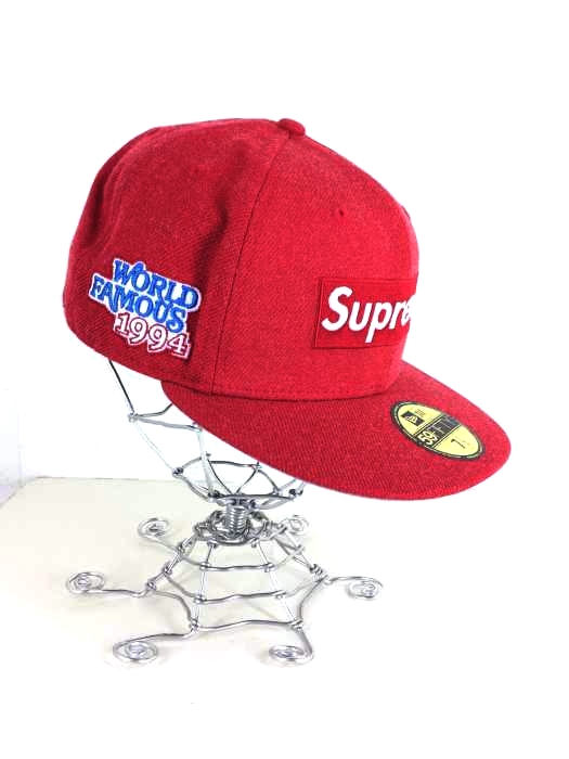 Supreme(シュプリーム) World Famous Box Logo New Era メンズ 帽子