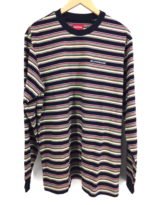 Supreme（シュプリーム） 18SS Multi Stripe L/S メンズ トップス