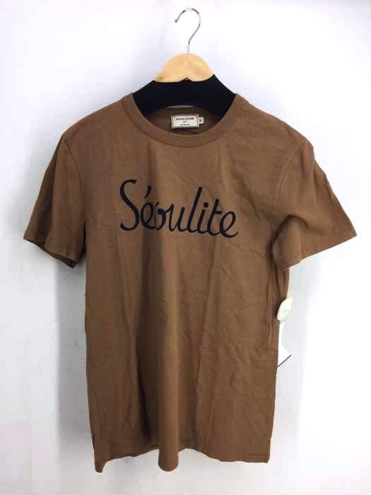 MAISON KITSUNE(メゾンキツネ) Seoulite プリントクルーネックTシャツ メンズ トップス