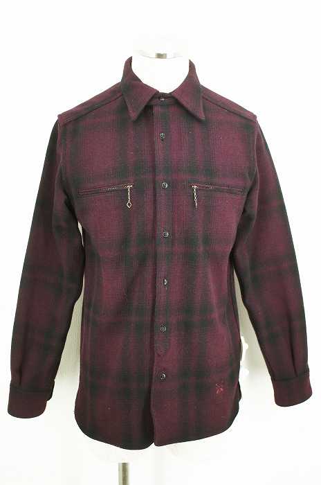 STEVENSON OVERALL CO. (スティーブンソンオーバーオール) ウールシャツジャケット メンズ アウター