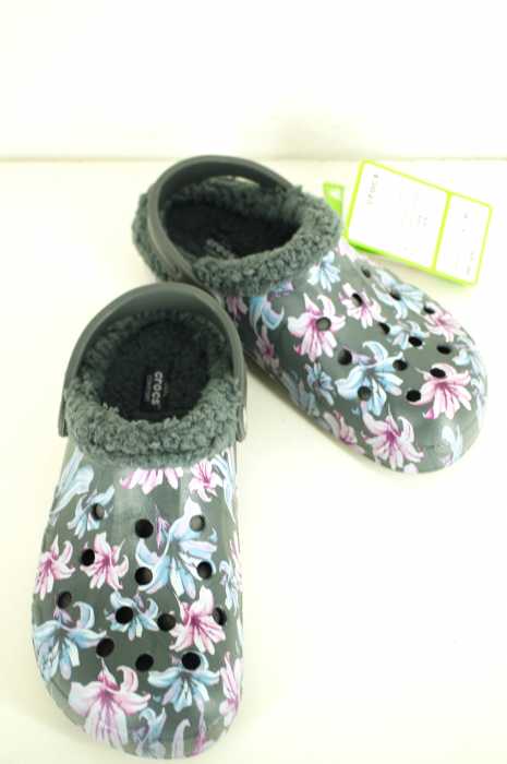 crocs（クロックス） ボア付きクロッグ レディース シューズ