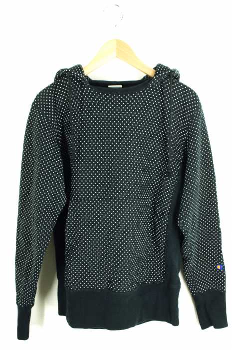 Champion （チャンピオン） REVERSE WEAVE ドット柄プルオーバー メンズ トップス