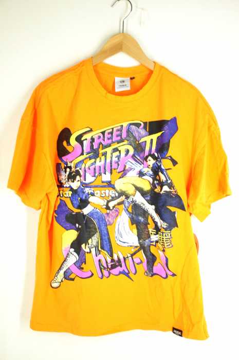 UNUSUAL （アンユージュアル） STREET FIGHTER 2 プリントTシャツ メンズ トップス