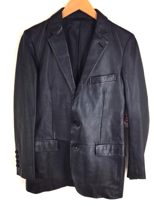 UNITED ARROWS(ユナイテッドアローズ) シープレザー 2B テーラードジャケット メンズ アウター