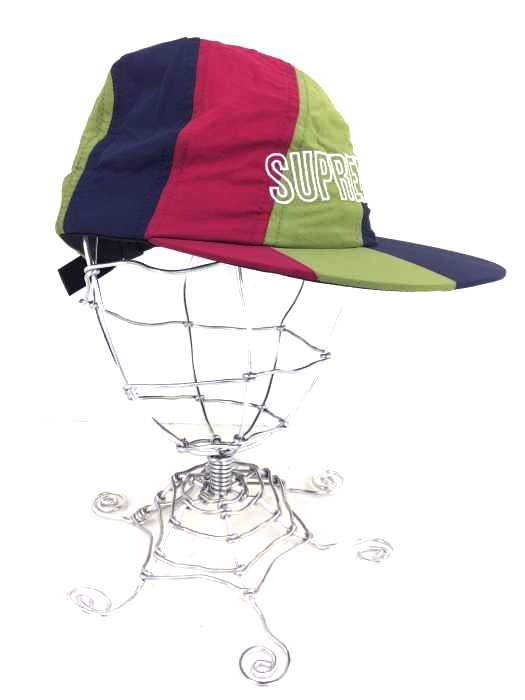 Supreme(シュプリーム) 18SS Diagonal Stripe Nylon Hat メンズ 帽子